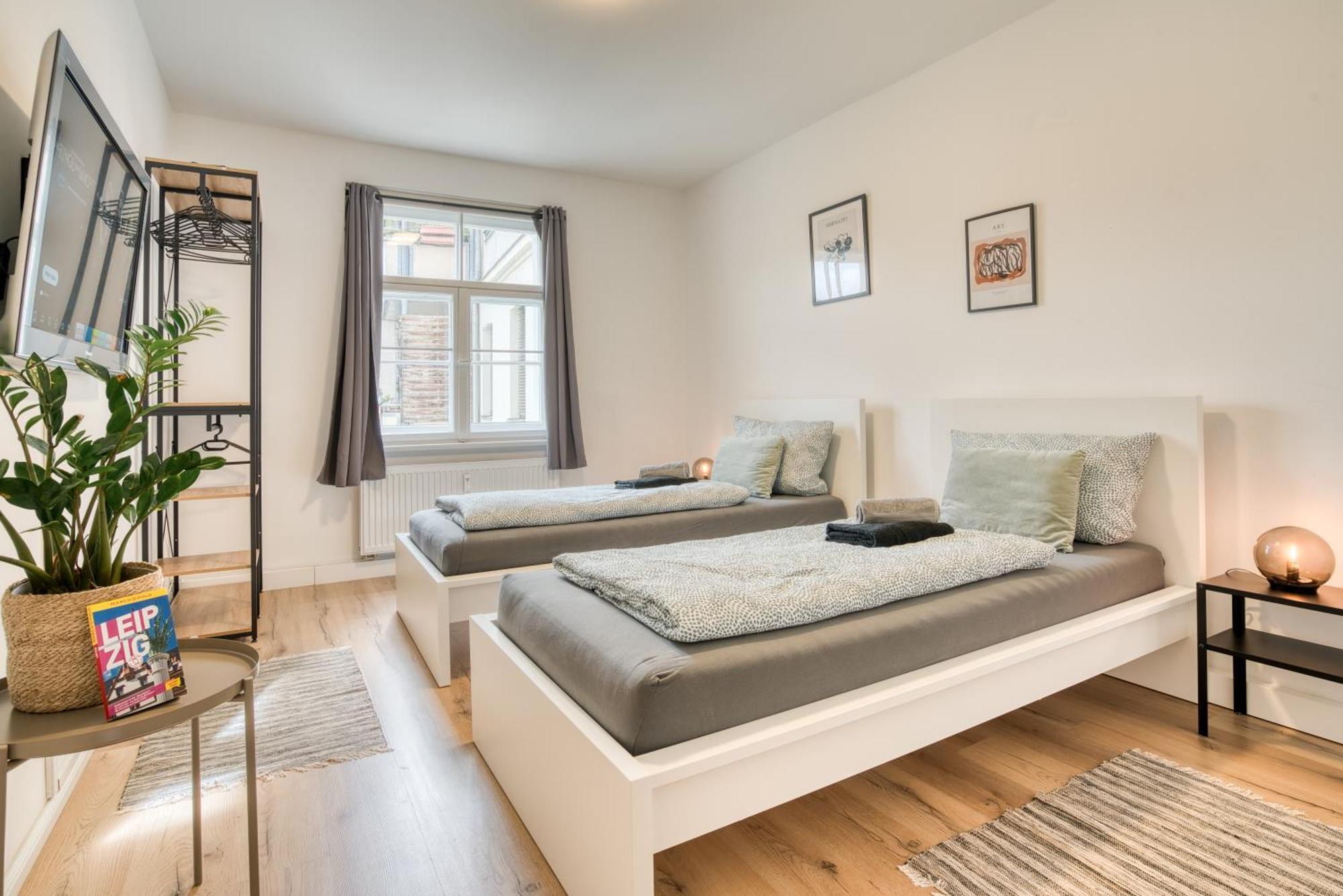 Homy I Stylisches Retroapartment Netflix & Wlan 莱比锡 外观 照片