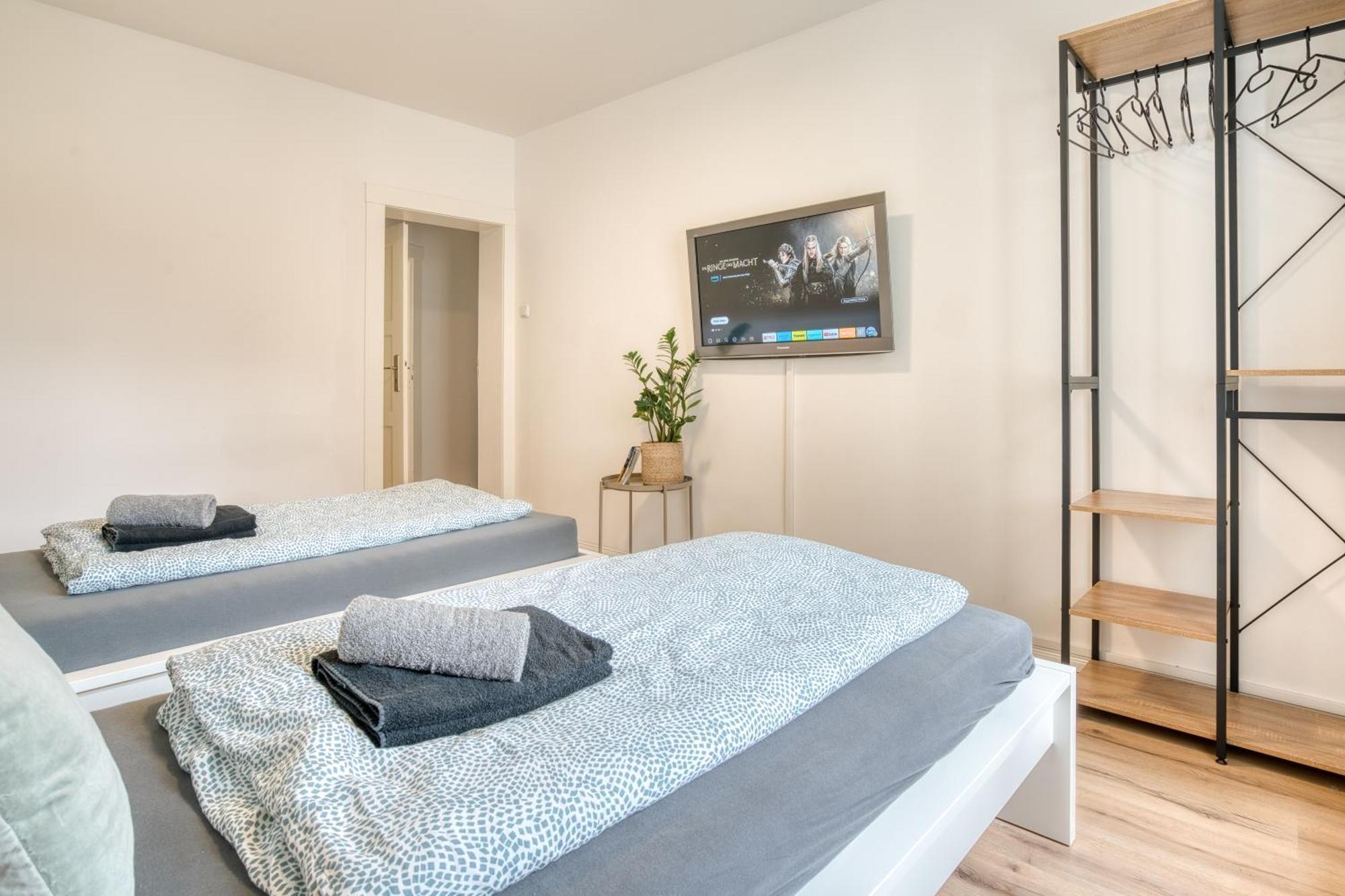 Homy I Stylisches Retroapartment Netflix & Wlan 莱比锡 外观 照片